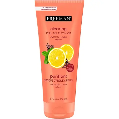 Freeman Clearing Sweet Tea & Lemon Peel Off Clay Mask
