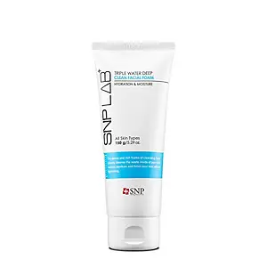 SNP Triple Water Deep Clean Facial Foam