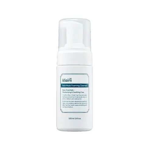 Dear, Klairs Rich Moist Foaming Cleanser