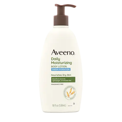 Aveeno Daily Moisturizing Sheer Hydration Dry Skin Lotion