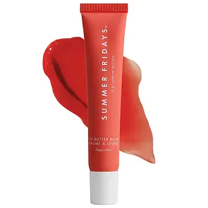 Summer Fridays Lip Butter Balm for Hydration & Shine Poppy