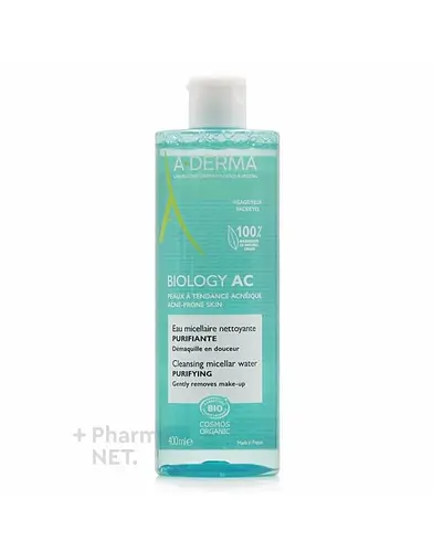 A-derma Biology AC Organic Micellar Purifying Cleansing Water