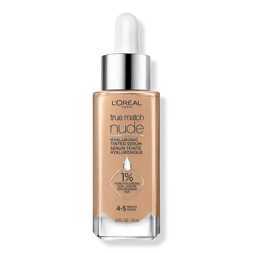 L'Oreal True Match Nude Hyaluronic Tinted Serum 4-5 Medium