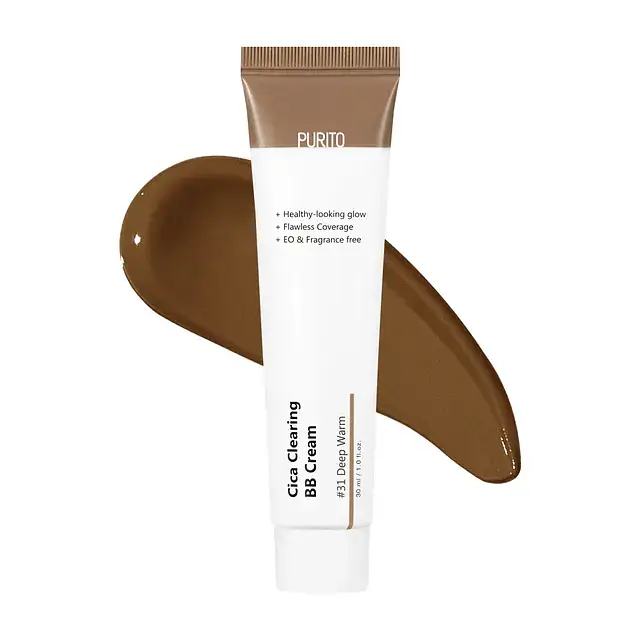 PURITO Cica Clearing BB Cream #31 Deep Warm
