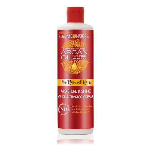 Creme of Nature Argan Oil For Natural Hair Moisture & Shine Curl Activator Creme