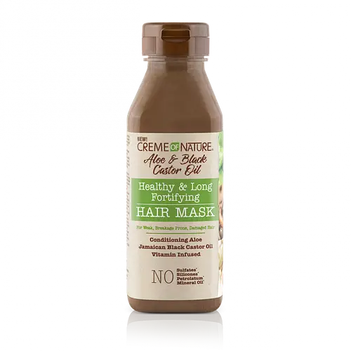 Creme of Nature Aloe & Black Castor Oil Healthy & Long Fortifying Hair Mask