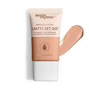 Earth Rhythm Hydrating Matte Set Go Face Fluid Foundation Sand Land