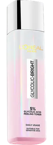 L'Oreal Glycolic Bright 5% Glycolic Acid Peeling Toner Malaysia