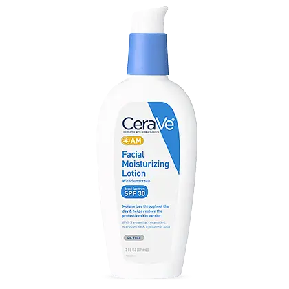 CeraVe Facial Moisturizing Lotion AM with Sunscreen Broad Spectrum SPF 30 US
