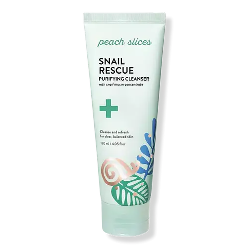 Peach Slices Snail Rescue Purifying Cleanser