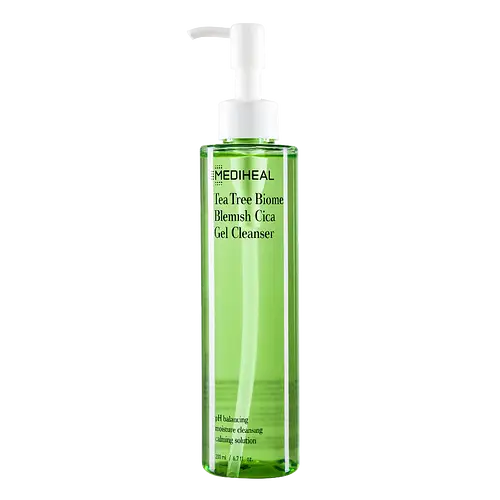 Mediheal Tea Tree Biome Blemish Cica Gel Cleanser