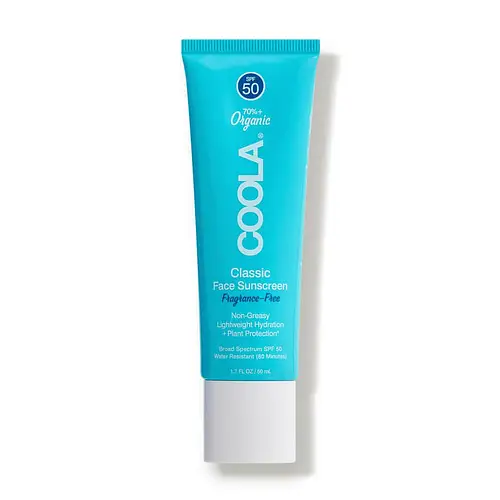 COOLA Classic Face Sunscreen SPF 50 Fragrance Free