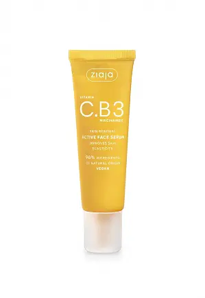 Ziaja Vitamin C.B3 Niacinamide Skin Renewal Active Serum