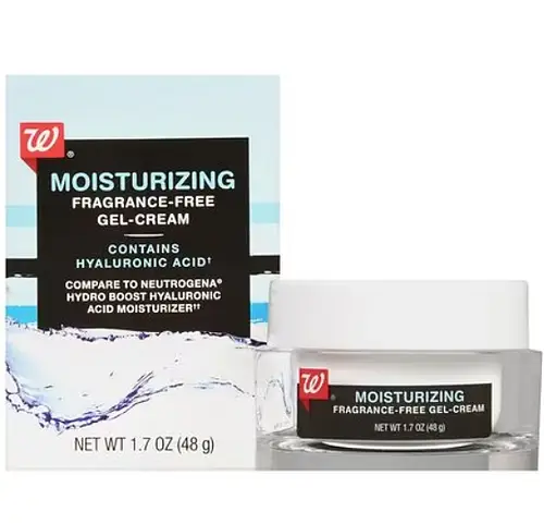Walgreens Moisturizing Gel Cream Fragrance Free