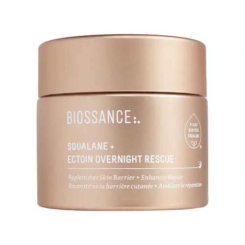 Biossance Squalane + Ectoin Overnight Rescue Deep Repair Night Cream