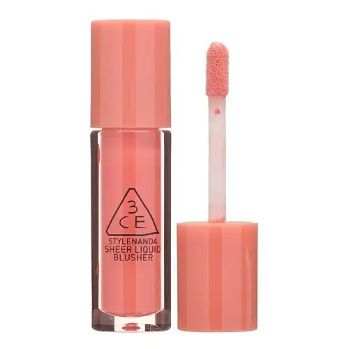 3CE Sheer Liquid Blusher Cozy Peach