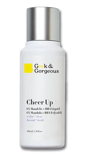 Geek & Gorgeous Cheer Up 6% Mandelic + BHA Liquid