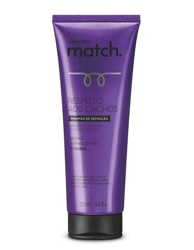 O Boticário Shampoo Respect For The Curls