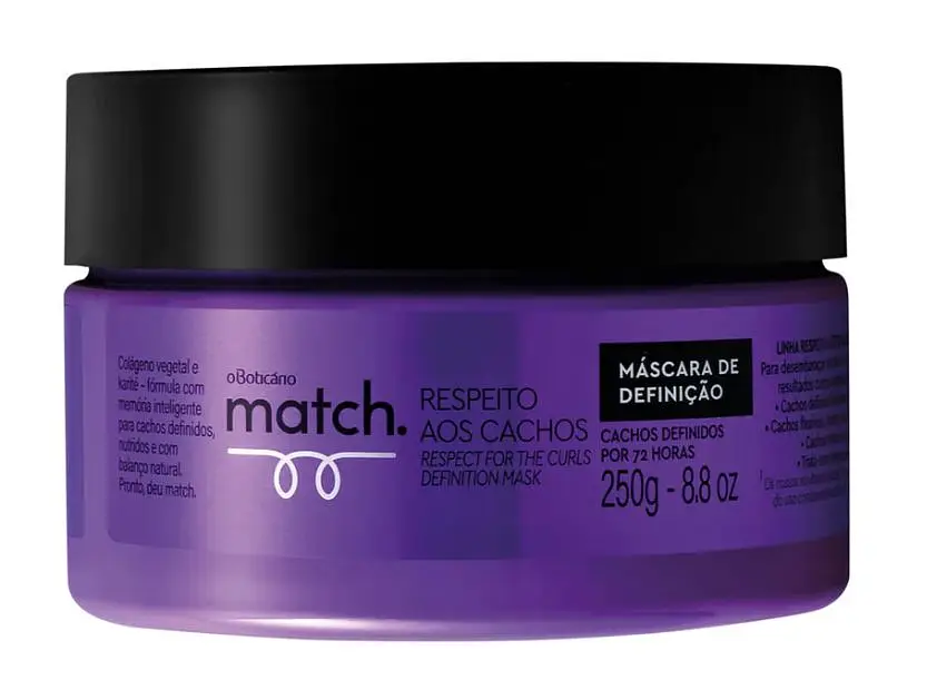 O Boticário Respect For The Curls Definition Mask
