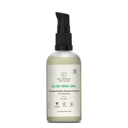 Juicy Chemistry 100% Pure And Certified Organic Aloe Vera Gel