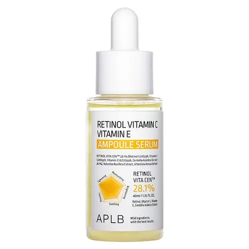 APLB Retinol Vitamin C Vitamin E Ampoule Serum