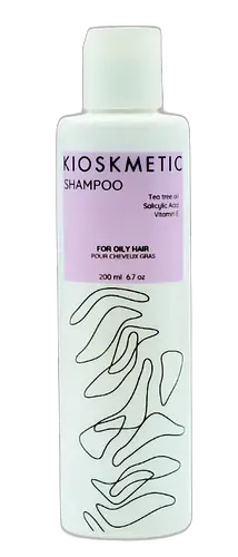 KIOSKMETIC Tea Tree Oil Salicylic Acid & Vitamin E - Oily Hair Shampoo