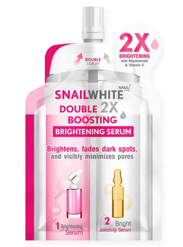 Snail White Double Boosting Brightening Serum
