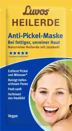 Luvos Heilerde Anti Pickel Gesichtsmaske Heilerde