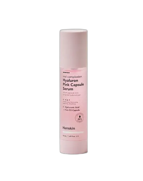 Hanskin Real Complexion Hyaluron Pink Capsule Serum