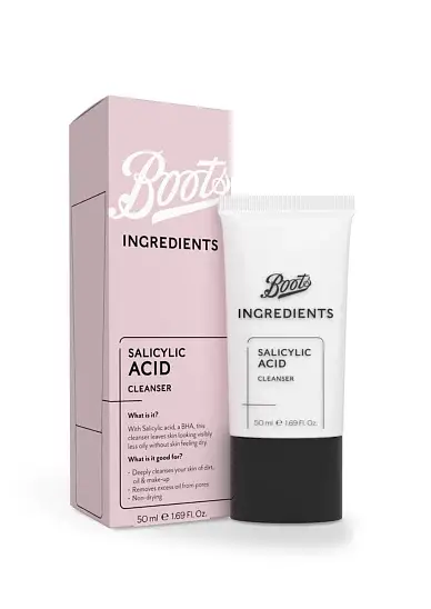 Boots Ingredients Salicylic Acid Cleanser