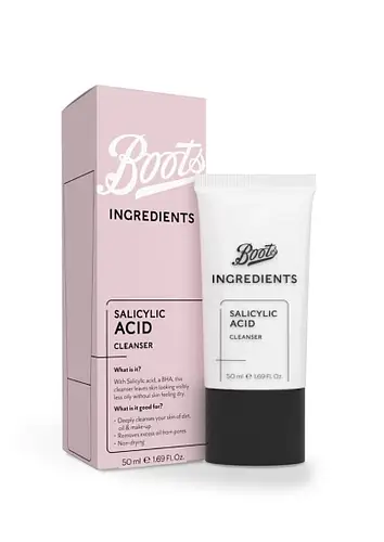 Boots Ingredients Salicylic Acid Cleanser