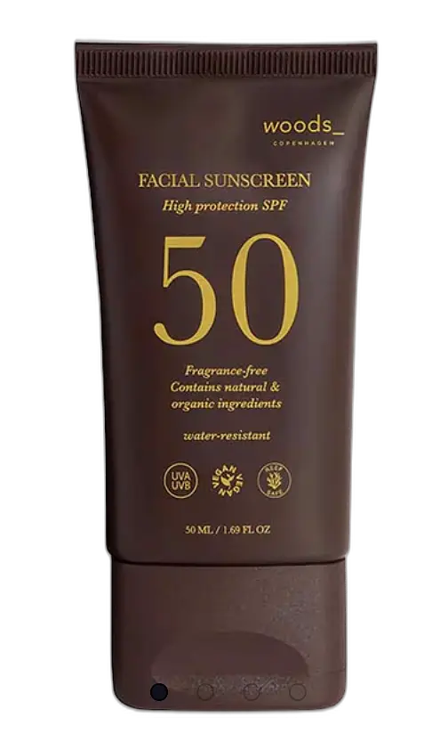 Woods_ Copenhagen Facial Sunscreen SPF 50