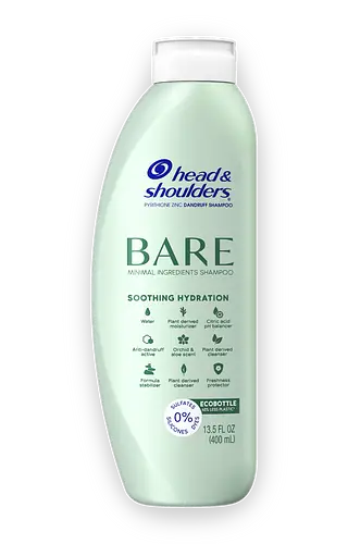 Head & Shoulders Bare Soothing Hydration Silicon-Free Dandruff Shampoo