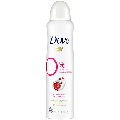Dove 0% Aluminum Deodorant Pomegranate & Lemon Verbena