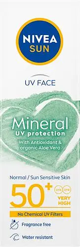 Nivea Sun Mineral Face Cream SPF50+