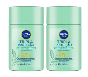 Nivea Tripla Proteção SPF 65 (Triple Fluid Sunscreen) Brazil