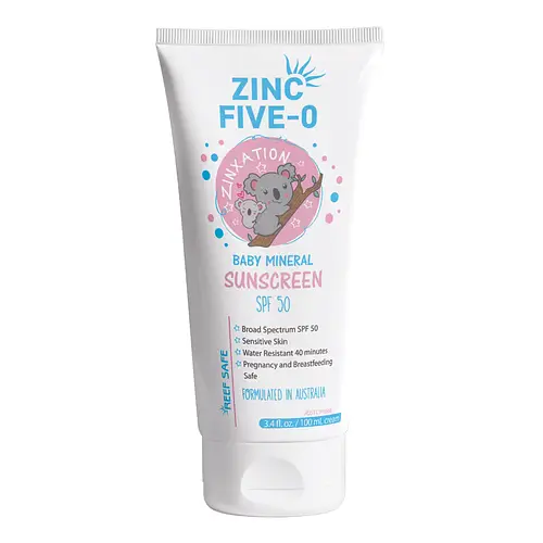 Zinc Five-0 Baby Mineral Sunscreen SPF50