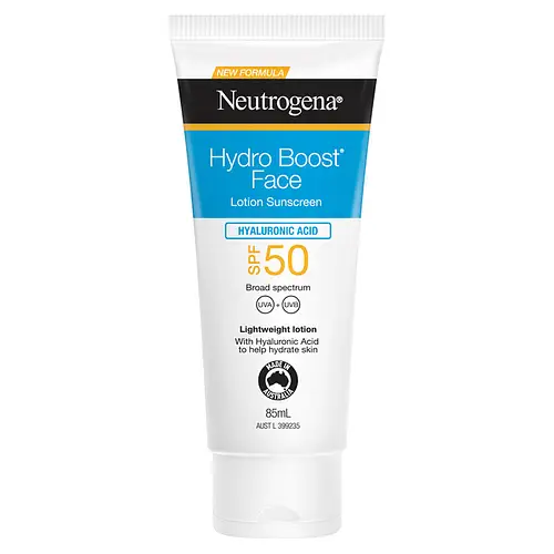 Neutrogena Hydro Boost Face Lotion Sunscreen SPF 50 Australasia
