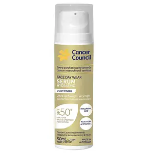Cancer Council Face Day Wear Serum Hydrating SPF 50+