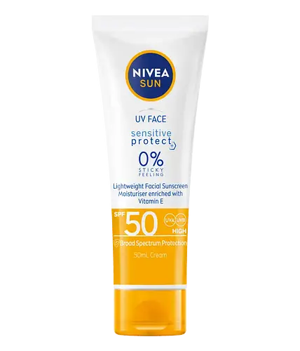 Nivea UV Face Sensitive Protect SPF 50 Australia
