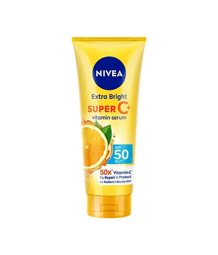 Nivea Extra Bright Super C+ Vitamin Serum SPF 50 Malaysia