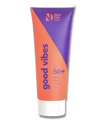 New Day Skin Good Vibes SPF 50+ Daily Face Cream