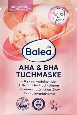 Balea AHA & BHA Tuchmaske