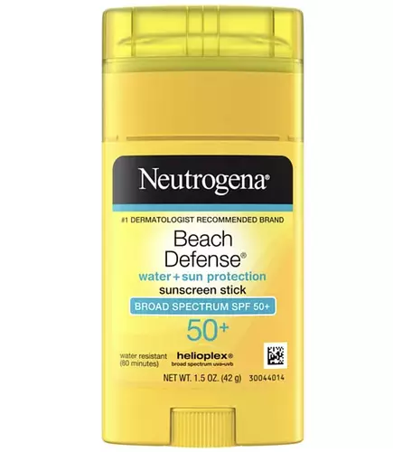 Neutrogena Beach Defense Water + Sun Protection Sunscreen Stick Broad Spectrum SPF 50+