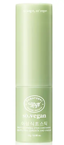 so natural So Vegan Multi-Soothing Stick With Houttuynia Cordata And Vinegar