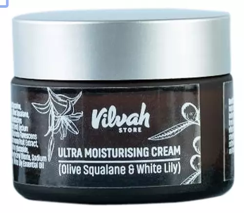 Vilvah Ultra Moisturising Cream (Olive Squalene And White Lily)