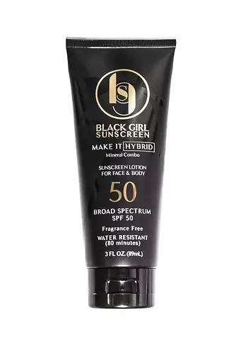 Black Girl Sunscreen Make It Hybrid™ SPF 50 Sunscreen