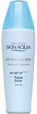 Rohto Mentholatum Skin Aqua UV Moisture Milk Face + Body SPF50+ PA+++