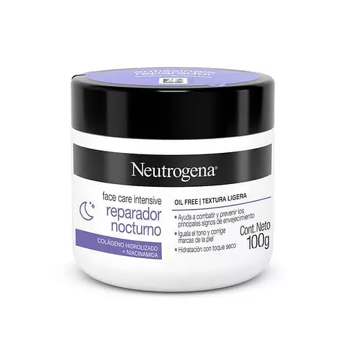Neutrogena Face Care Intensive Reparador Nocturno Mexico