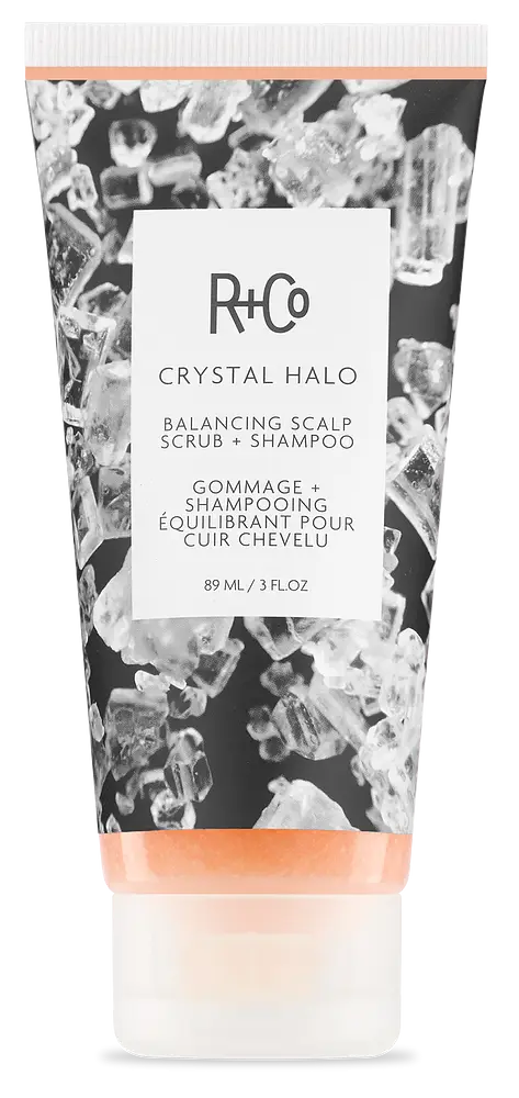 R & Co Crystal Halo Balancing Scalp Scrub + Shampoo